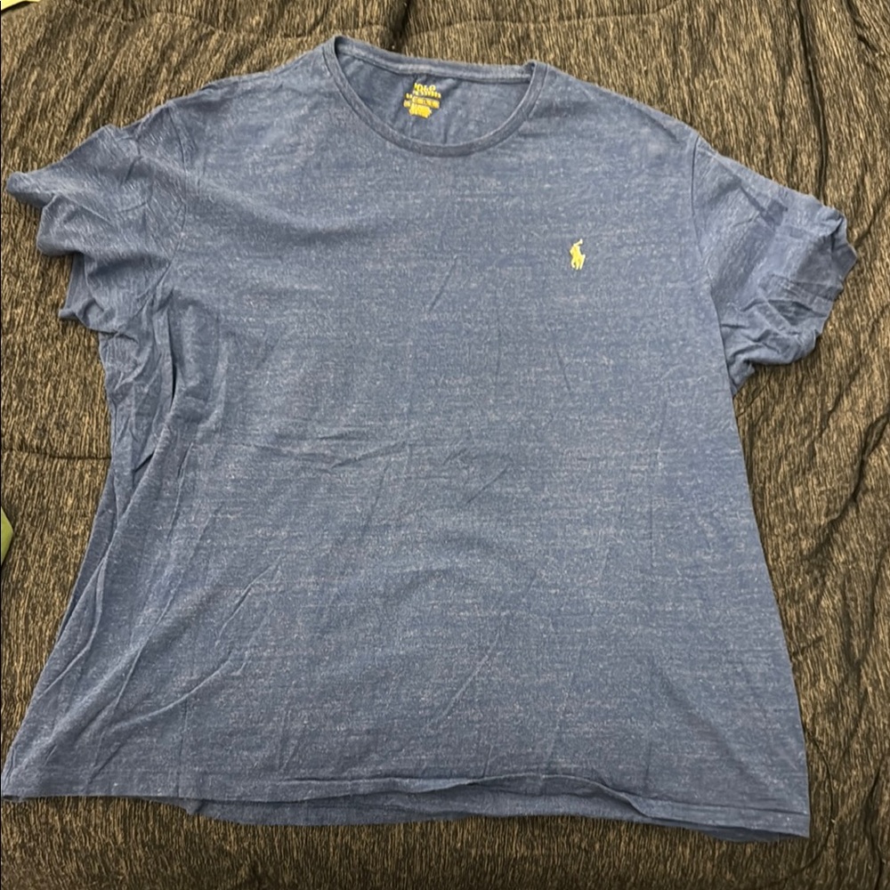 Polo by Ralph Lauren Heather Blue Short Sleeve Tee